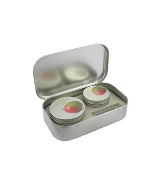 374N - Rectangular tin set - Rectangular